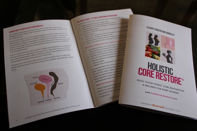 Holistic Core Restore Booklet